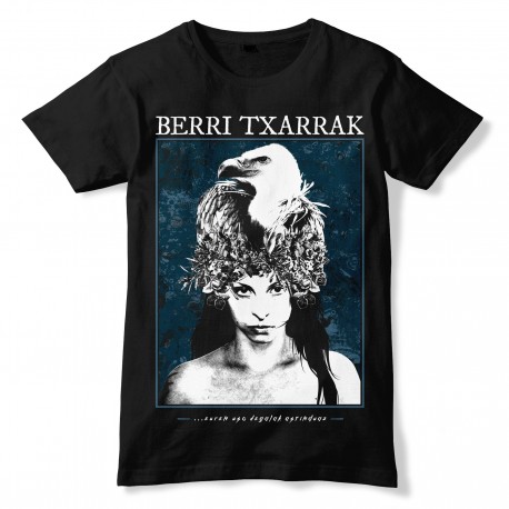 PUTREAK kamiseta beltza