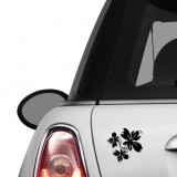 BTX LOGO vinyl sticker (black)