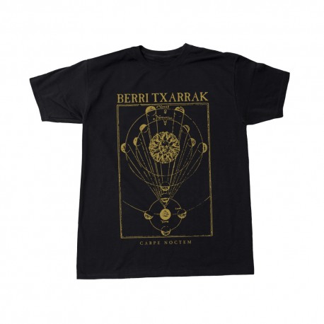 'CARPE NOCTEM' kamiseta beltza
