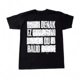 DENAK kamiseta beltza
