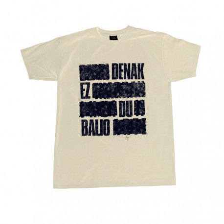 DENAK - sand t-shirt