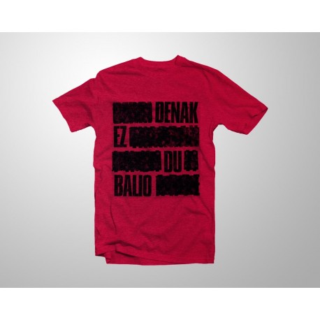 DENAK RED t-shirt