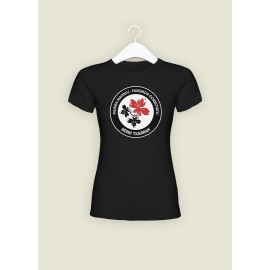 'Antifa' black "girly" t-shirt