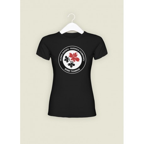 'Antifa' kamiseta beltza ESTUA