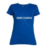 HARIA kamiseta urdina ESTUA