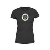 IKUSI ARTE kamiseta beltz ESTUA (logo txikia)