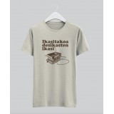 'DESIKASTEN IKASI' 'Natural' koloreko kamiseta
