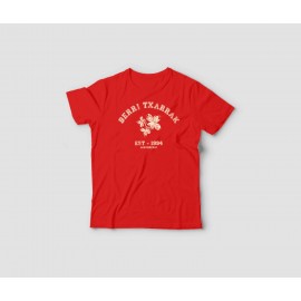 Camiseta roja NIÑOS/AS 'BACK TO SCHOOL'