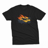 GU - DEATH METAL logo kamiseta grisa