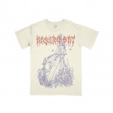 GU - DEATH METAL ezpata kamiseta txuri-hautsia