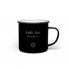 Kafe Bat METAL MUG (Black)