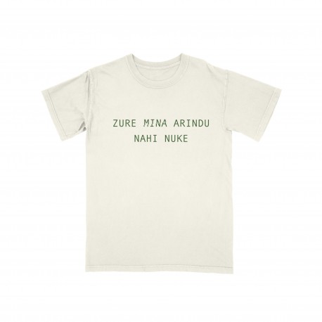 GU - ZURE MINA ARINDU kamiseta, txuri hautsia (kotoi organikoa)