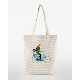 GU 'Gauzak' totebag (mostaza kolorea)