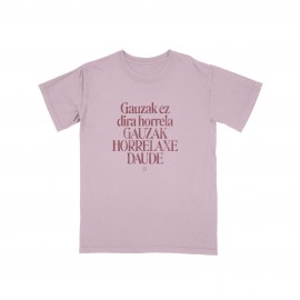 GU - 'Gauzak’´ KAMISETA berdea