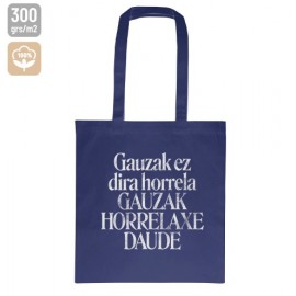 GU 'Gauzak' totebag (mostaza kolorea)