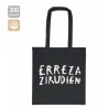 GU 'ERREZA ZIRUDIEN' letrak, organic tote sendoa