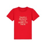 Camiseta azul NIÑXS 'GAUZAK'